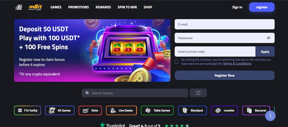mBit-Casino